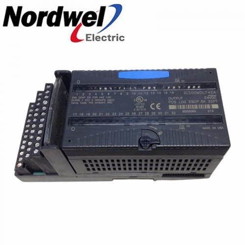 GE | IC200MDL742 | Output 24VDC POS LOGIC 0.5 amp per point
